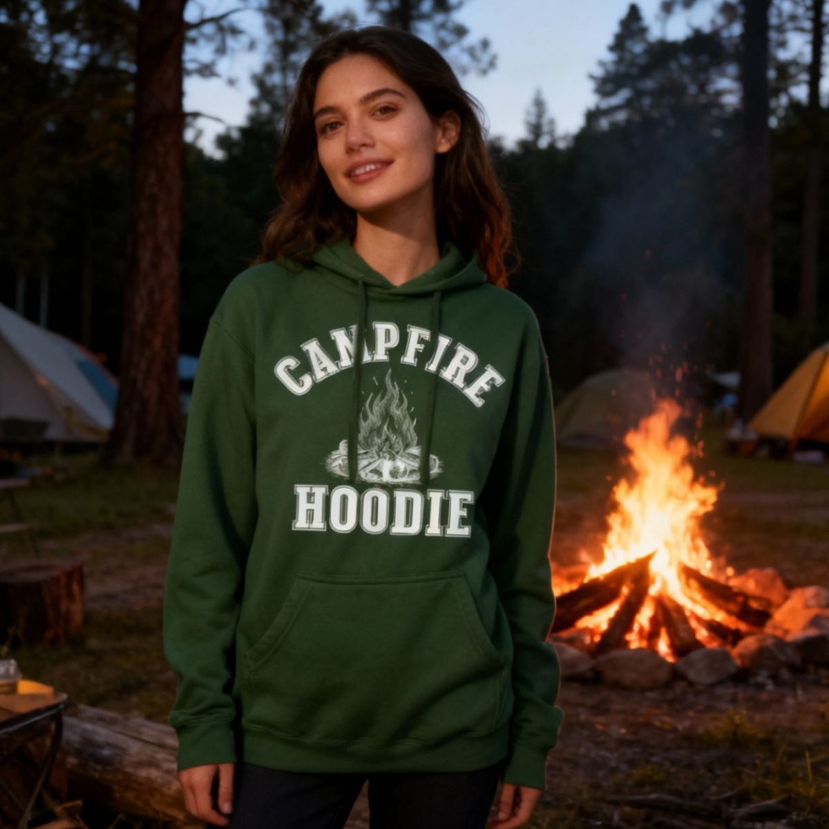 Campfire - Adult & Kids T-Shirts, Sweatshirts & Hoodies apparel design preview 1