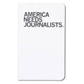 America Needs Journalists Notebook - Adult & Kids T-Shirts, Sweatshirts & Hoodies apparel design preview 1