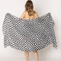 Summer Geometric Print Scarf/Wrap - Adult & Kids T-Shirts, Sweatshirts & Hoodies apparel design preview 1