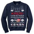 Have Ameri-Christmas Crew Neck - Adult & Kids T-Shirts, Sweatshirts & Hoodies apparel design preview 1