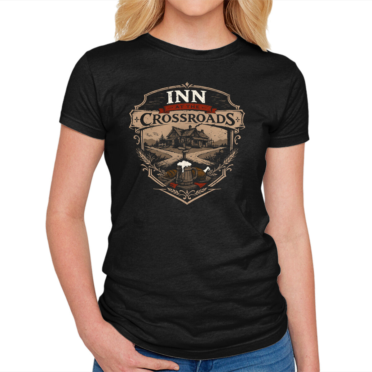 Inn At The Crossroads - Adult & Kids T-Shirts, Sweatshirts & Hoodies apparel design preview 1