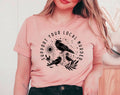 Support Your Local Murder Cute Crow Bird Pun Graphic - Adult & Kids T-Shirts, Sweatshirts & Hoodies apparel design preview 1