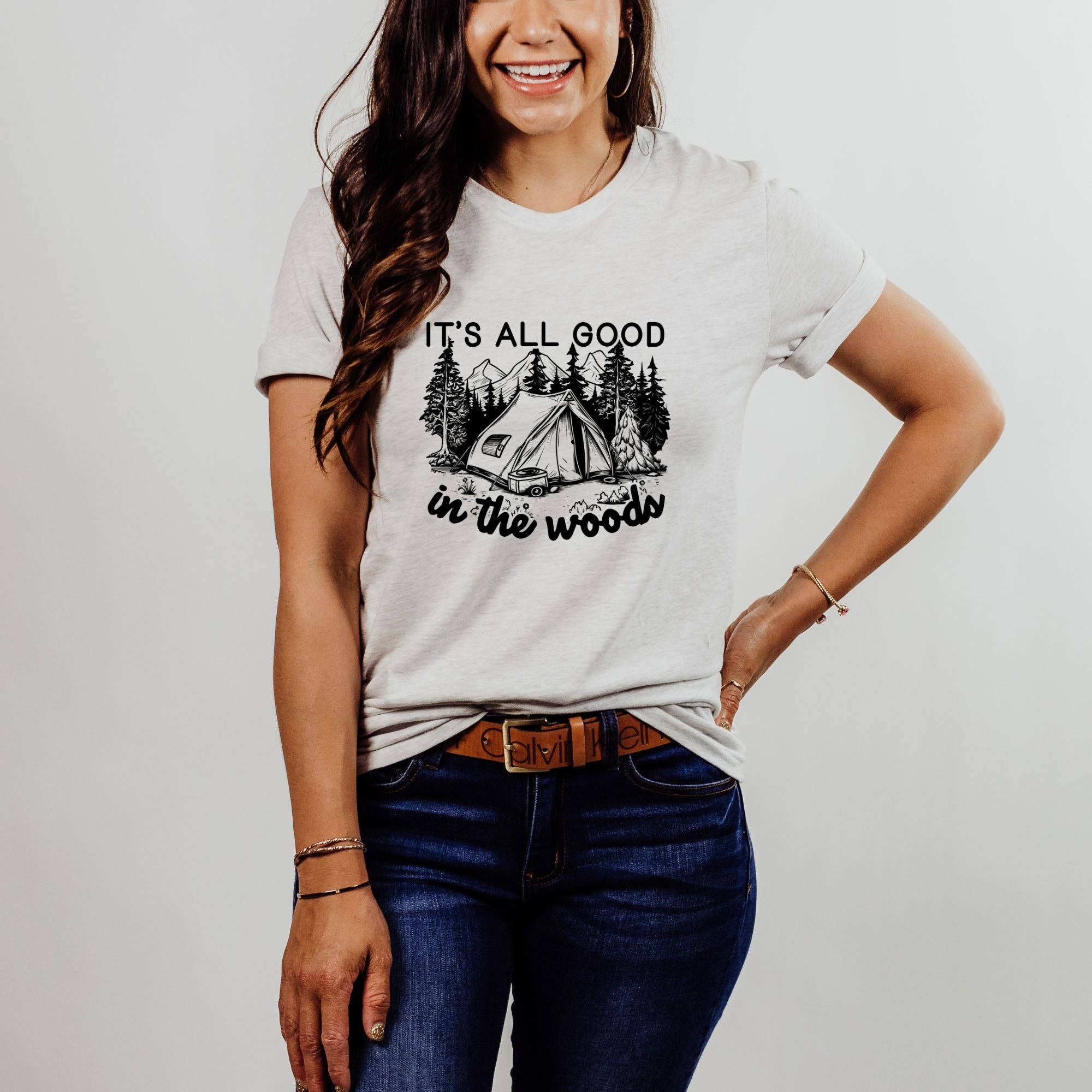 All Good in the Woods Graphic 278(Dtf) - Adult & Kids T-Shirts, Sweatshirts & Hoodies apparel design preview 1
