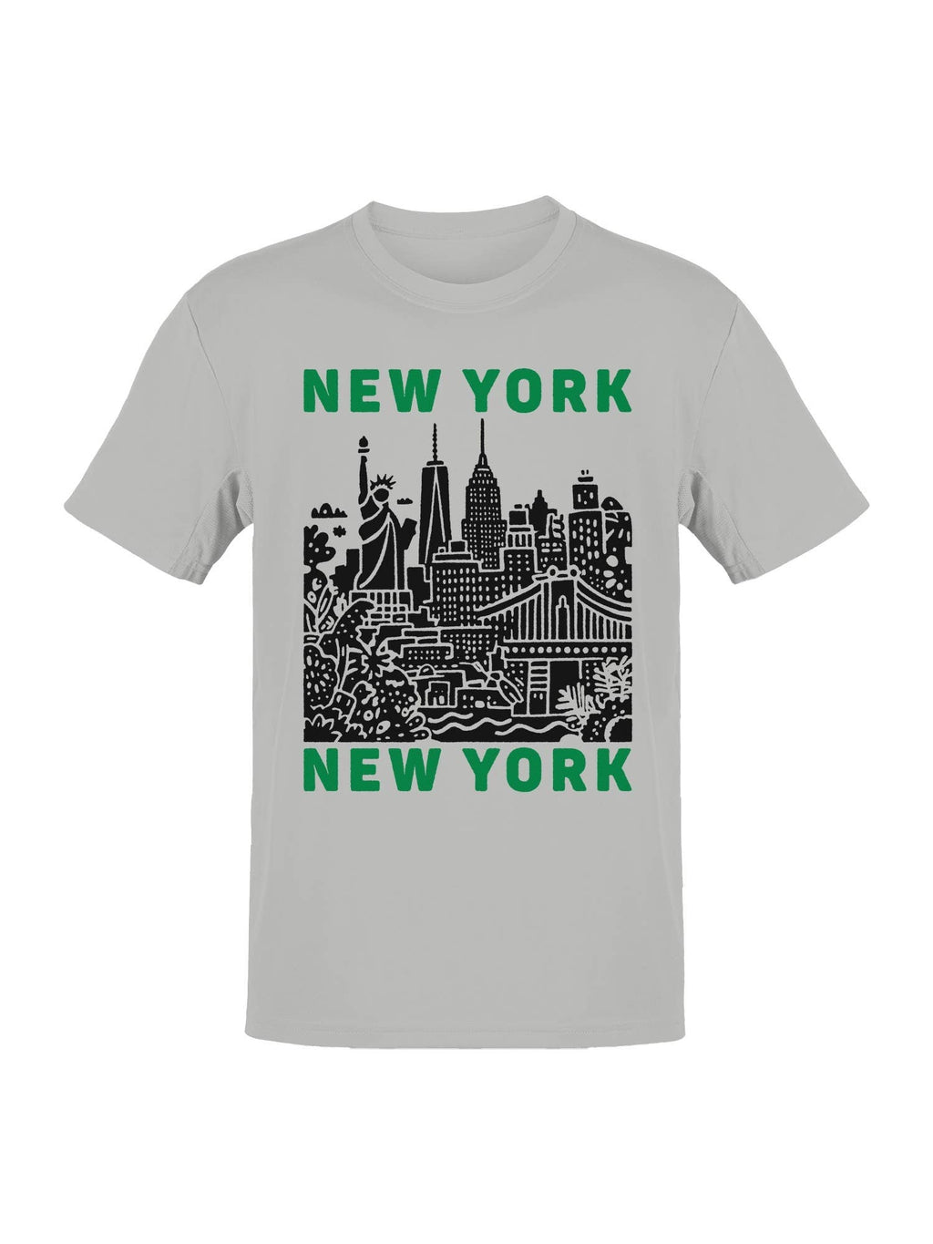 New York Skyline Art Print Men's - Adult & Kids T-Shirts, Sweatshirts & Hoodies apparel design preview 1