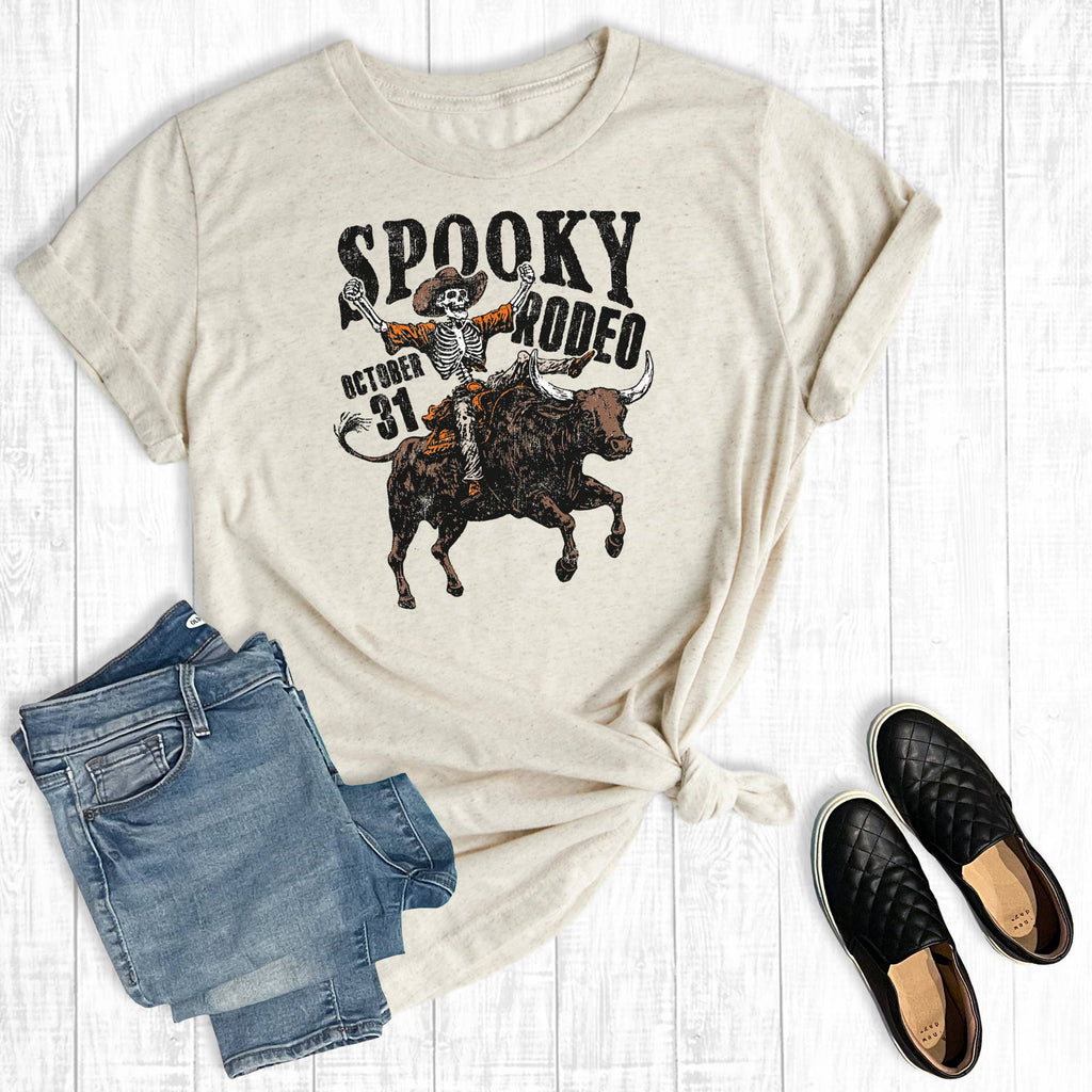 Halloween Spooky Rodeo Graphic - Adult & Kids T-Shirts, Sweatshirts & Hoodies apparel design preview 1