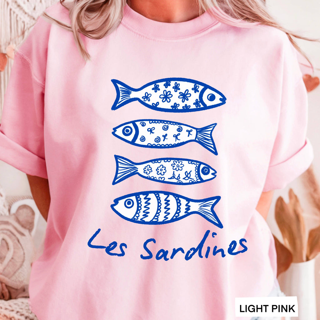 Les Sardines Coastal Women'S Graphic Gildan - Adult & Kids T-Shirts, Sweatshirts & Hoodies apparel design preview 1
