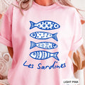 Les Sardines Coastal Women'S Graphic Gildan - Adult & Kids T-Shirts, Sweatshirts & Hoodies apparel design preview 1