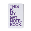 This Is My Gay Notebook - Adult & Kids T-Shirts, Sweatshirts & Hoodies apparel design preview 1