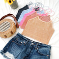 ".Washed Rib Seamless Double Strap Bralette Brami - Adult & Kids T-Shirts, Sweatshirts & Hoodies apparel design preview 1
