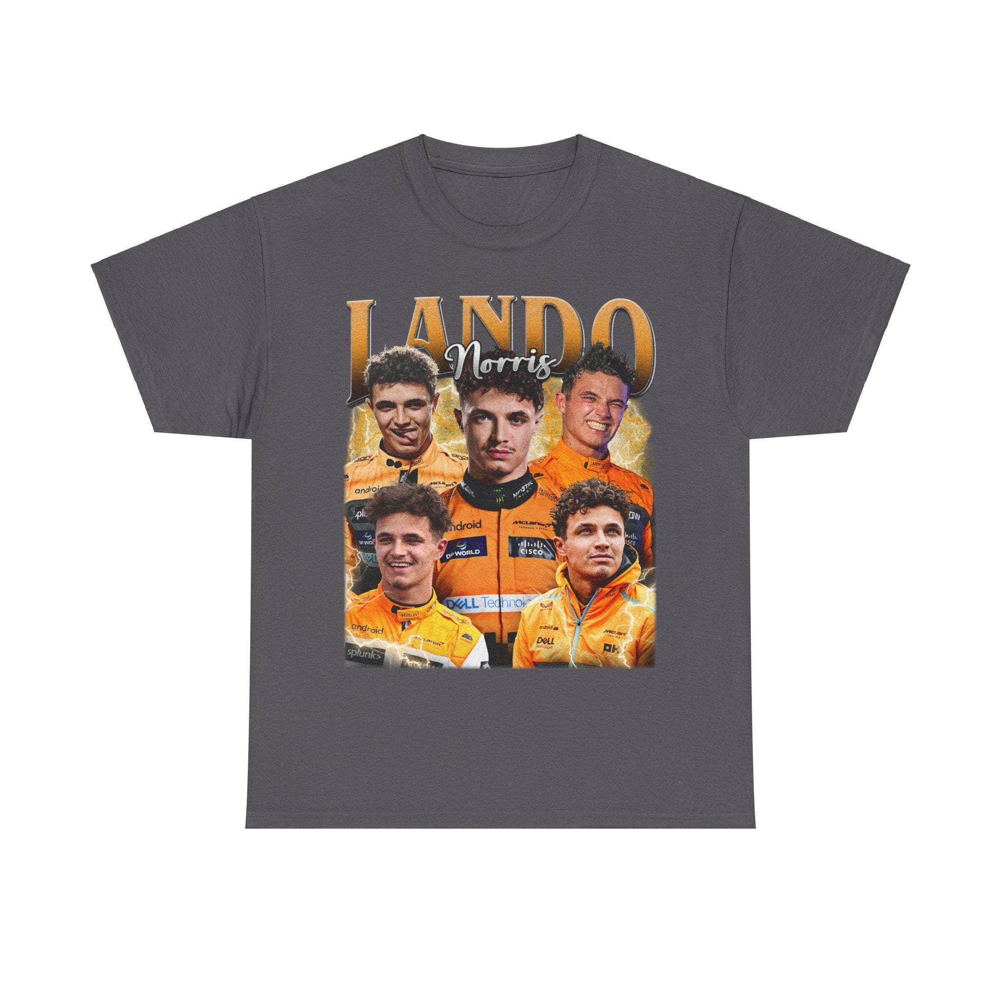 Lando Norris Vintage Unisex Gift For Fans V-V144 - Adult & Kids T-Shirts, Sweatshirts & Hoodies apparel design preview 1