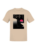 Neon Moonrise Over Hills Men's - Adult & Kids T-Shirts, Sweatshirts & Hoodies apparel design preview 1