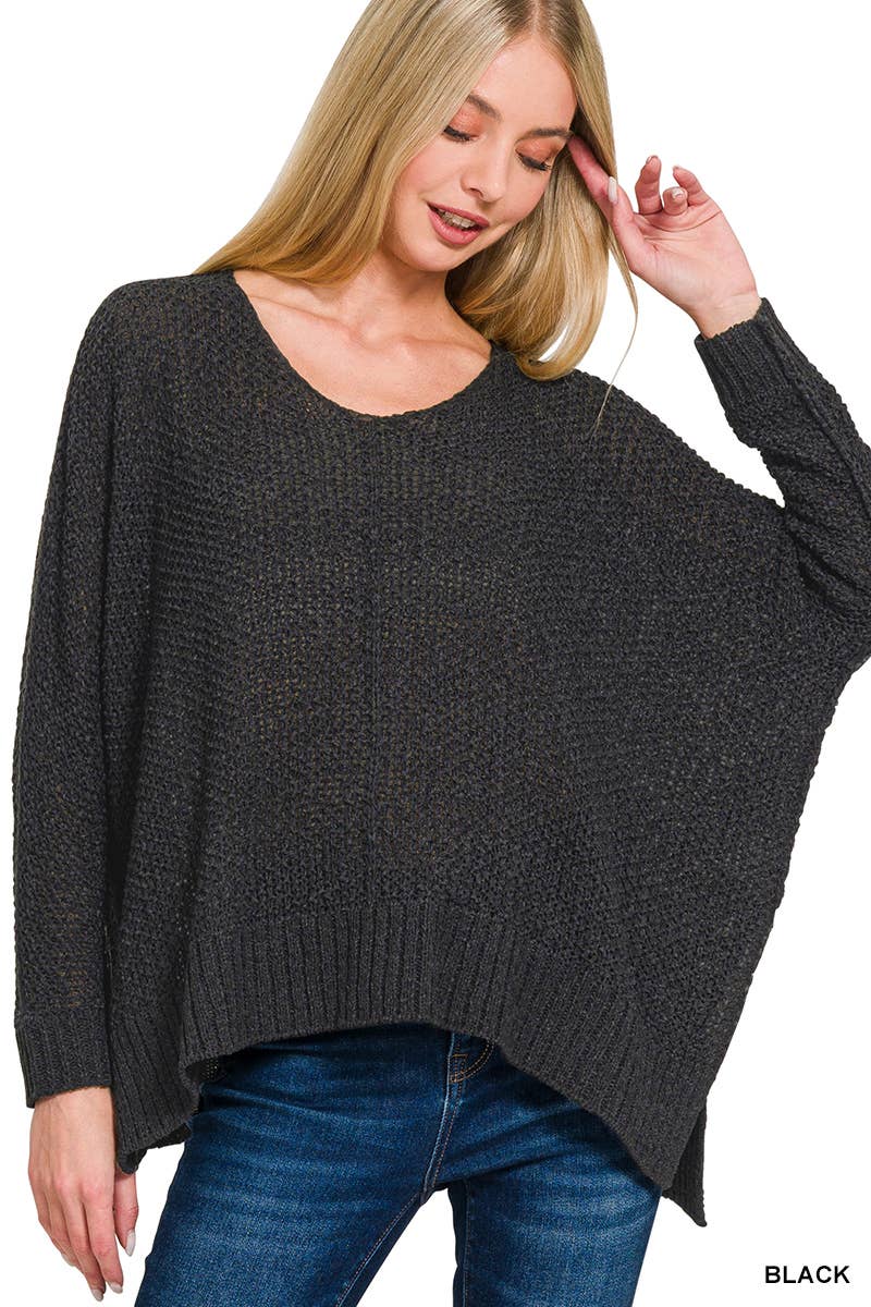 0806 Dolman Sleeve V Neck Sweater SI-27127 - Adult & Kids T-Shirts, Sweatshirts & Hoodies apparel design preview 1
