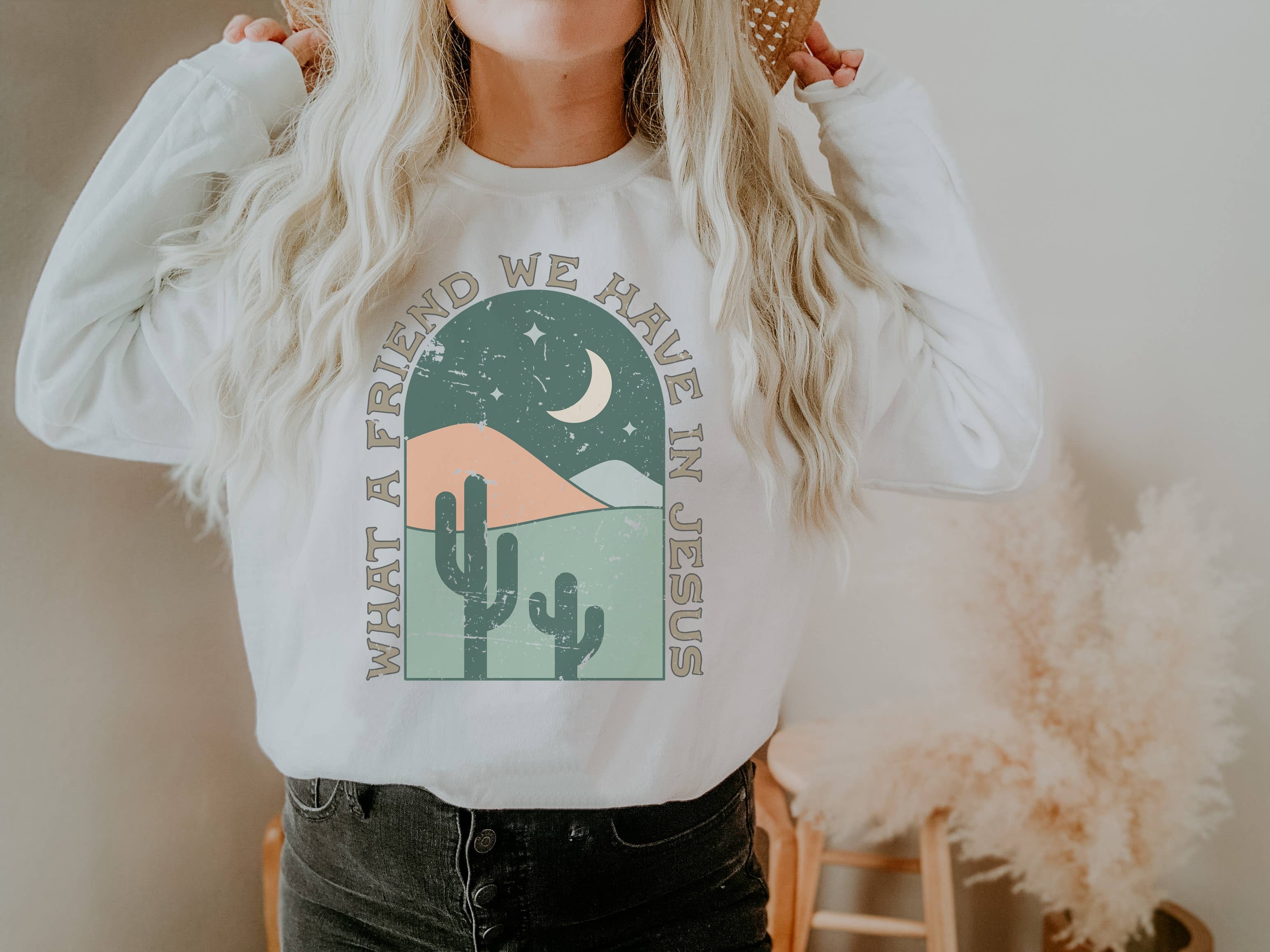 What A Friend Crew Neck - Adult & Kids T-Shirts, Sweatshirts & Hoodies apparel design preview 1