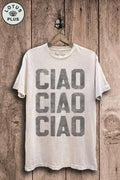 Ciao Graphic Top - Adult & Kids T-Shirts, Sweatshirts & Hoodies apparel design preview 1
