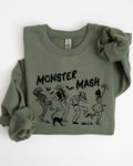 Monster Mash, Skeleton, Spooky, Halloween - Adult & Kids T-Shirts, Sweatshirts & Hoodies apparel design preview 1