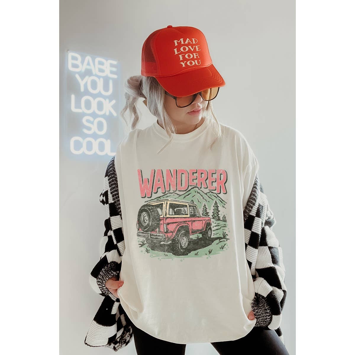 Wanderer Vintage Graphic Oversized - Adult & Kids T-Shirts, Sweatshirts & Hoodies apparel design preview 1