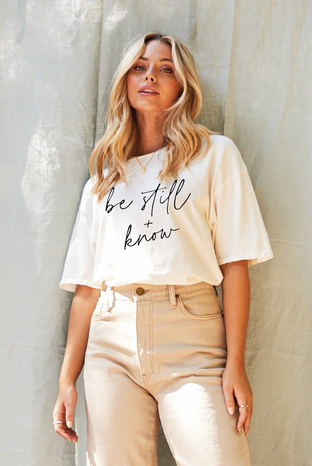Be Still and Know Mineral Graphic Top - Adult & Kids T-Shirts, Sweatshirts & Hoodies apparel design preview 1
