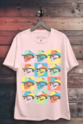 Skull Cowboys Pop Art Graphic Top - Adult & Kids T-Shirts, Sweatshirts & Hoodies apparel design preview 1