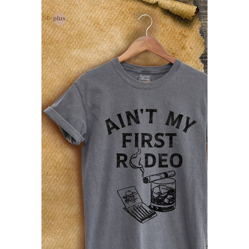 Aint My First Rodeo Western Vintage Graphic Plus - Adult & Kids T-Shirts, Sweatshirts & Hoodies apparel design preview 1