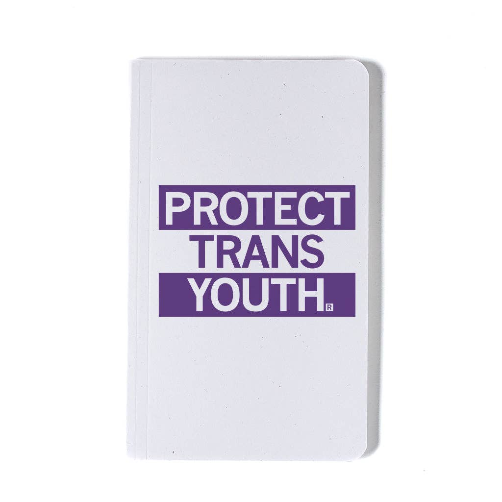 Protect Trans Youth Notebook - Adult & Kids T-Shirts, Sweatshirts & Hoodies apparel design preview 1