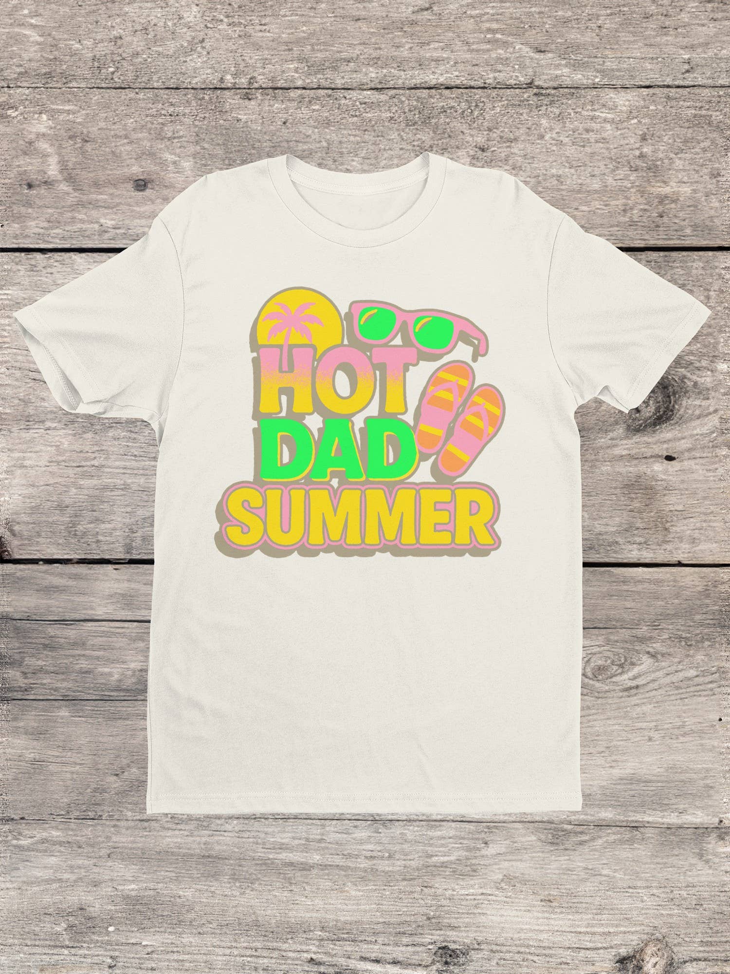 Hot Dad Summer Men's - Adult & Kids T-Shirts, Sweatshirts & Hoodies apparel design preview 1