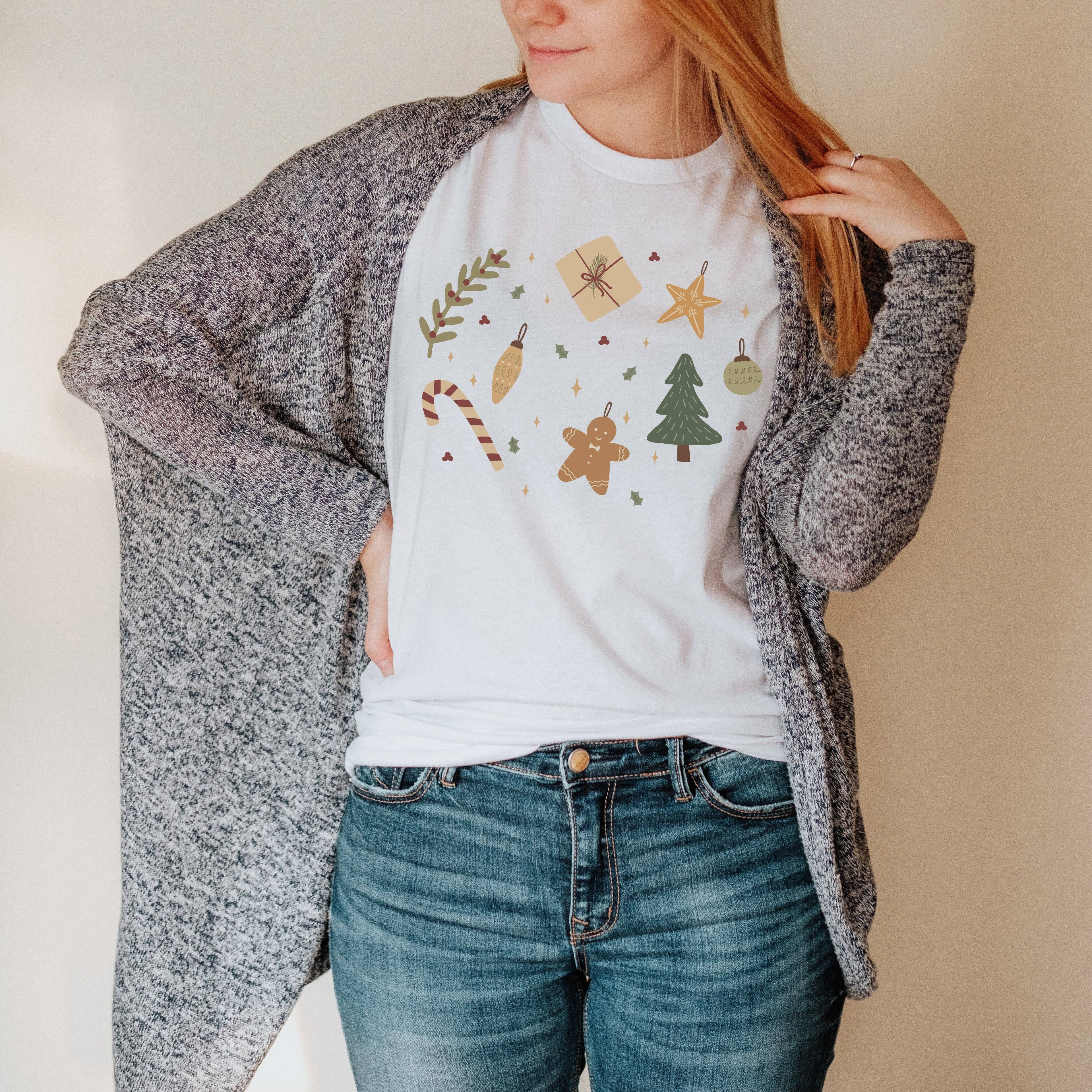 Christmas Things Sizes XS-2XL - Adult & Kids T-Shirts, Sweatshirts & Hoodies apparel design preview 1