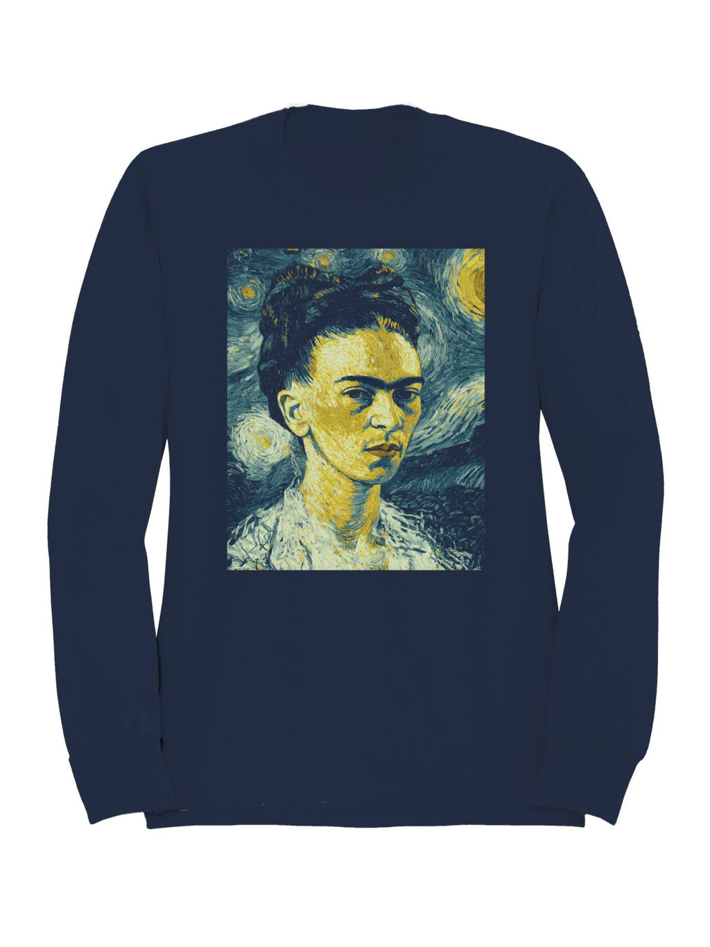 Starry Night Inspired Portrait Art Women's - Adult & Kids T-Shirts, Sweatshirts & Hoodies apparel design preview 1