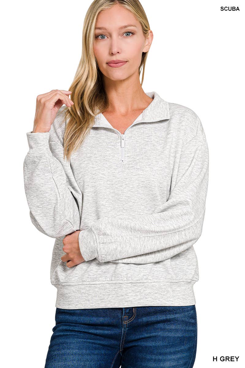 SI-26912 Scuba Half Zip - Adult & Kids T-Shirts, Sweatshirts & Hoodies apparel design preview 1
