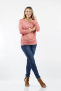 Plus Size Side Ruched Dolman Top - Adult & Kids T-Shirts, Sweatshirts & Hoodies apparel design preview 1
