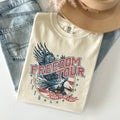 Freedom Tour, America, 1776, Flag, Fighter Jets, - Adult & Kids T-Shirts, Sweatshirts & Hoodies apparel design preview 1