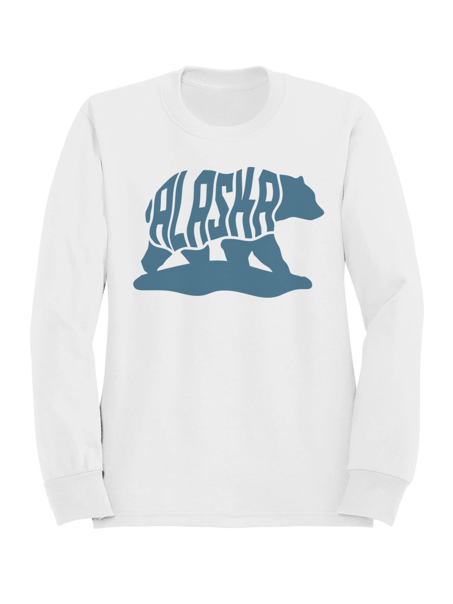 Alaska Bear Silhouette Women's - Adult & Kids T-Shirts, Sweatshirts & Hoodies apparel design preview 1