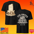 1776 United Melted Majesty 42088 Musket Balls July 9 - Adult & Kids T-Shirts, Sweatshirts & Hoodies apparel design preview 1