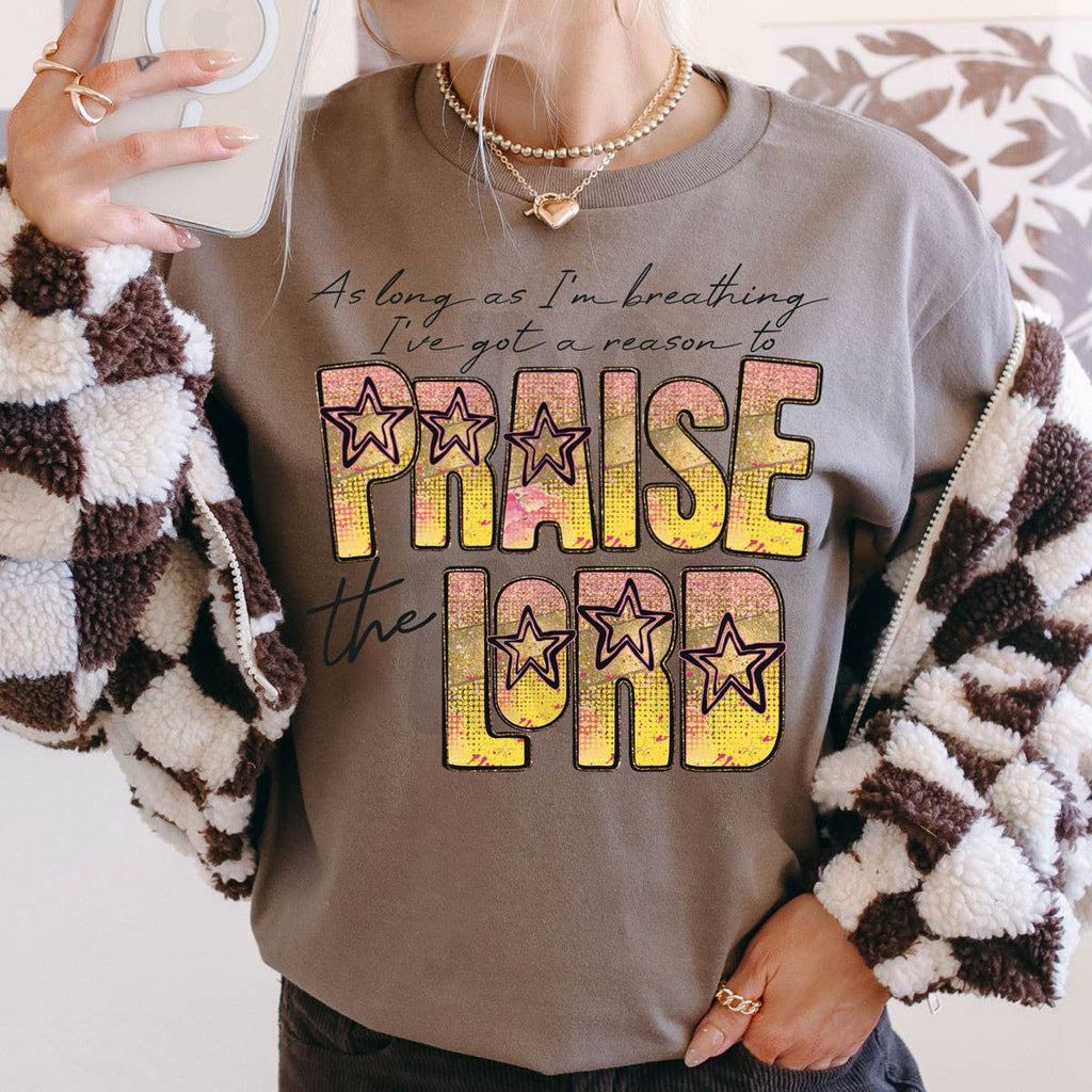 I've Got A Reason To Praise the Lord - Adult & Kids T-Shirts, Sweatshirts & Hoodies apparel design preview 1