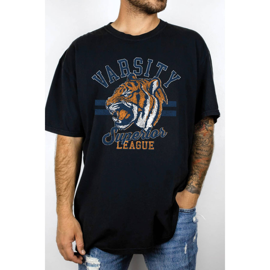 Unisex Oversized Varsity League - Adult & Kids T-Shirts, Sweatshirts & Hoodies apparel design preview 1