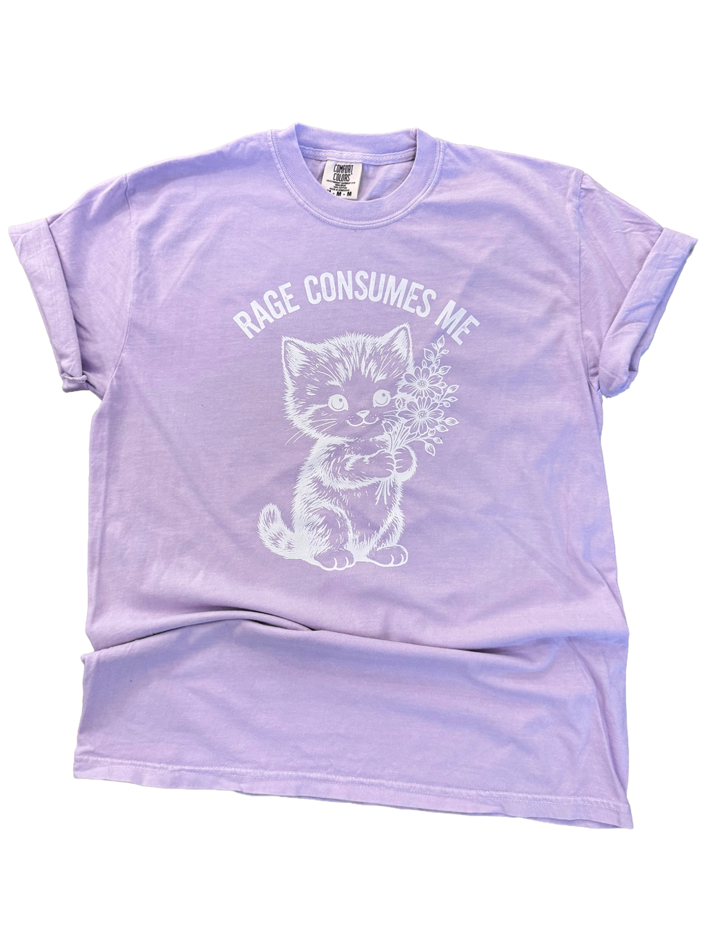 Rage Consumes Me Cute But Psycho - Adult & Kids T-Shirts, Sweatshirts & Hoodies apparel design preview 1