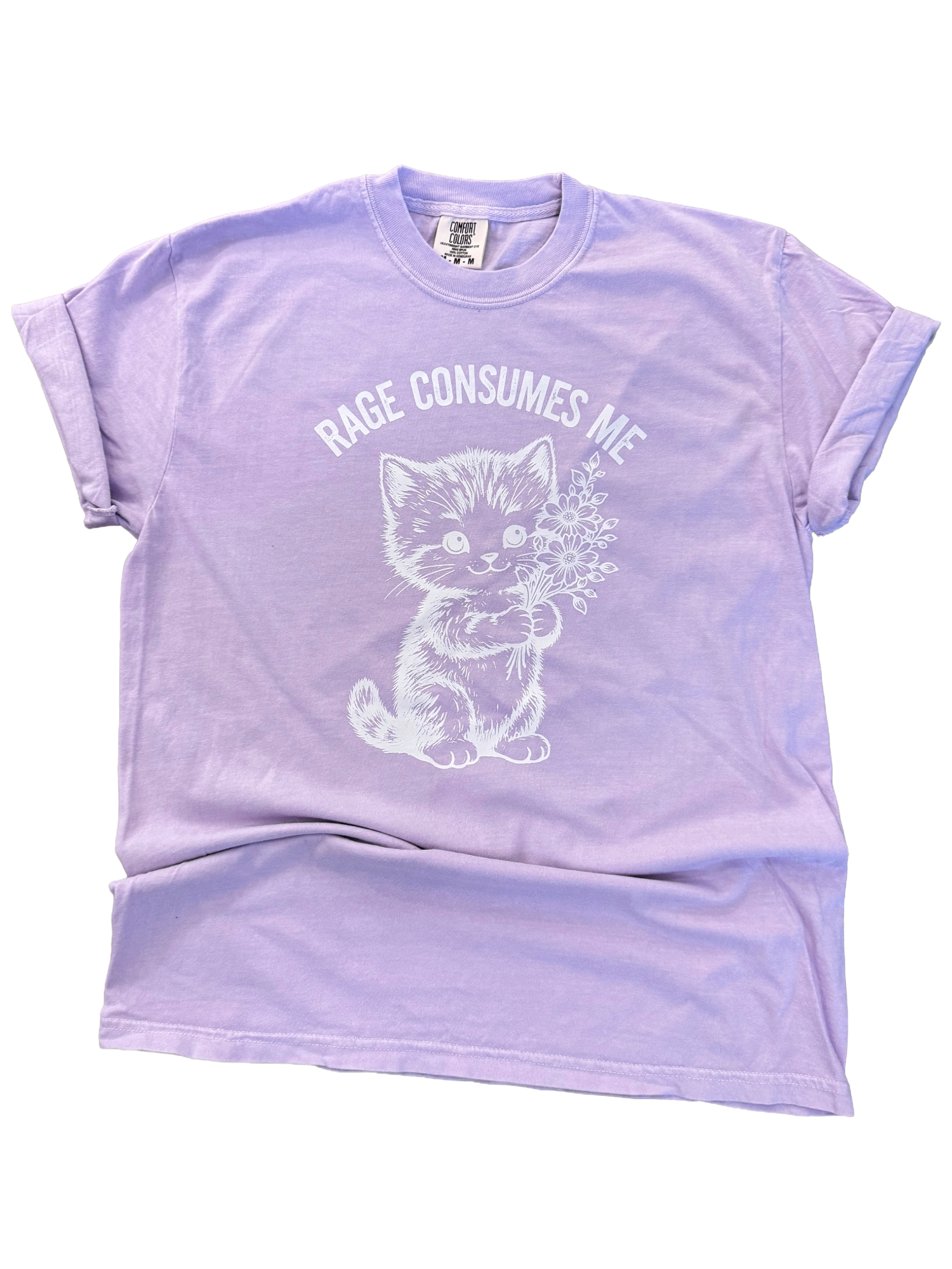 Rage Consumes Me Cute But Psycho - Adult & Kids T-Shirts, Sweatshirts & Hoodies apparel design preview 1