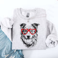 Australian Shepherd, Pet, Dog Breed, Valentine's - Adult & Kids T-Shirts, Sweatshirts & Hoodies apparel design preview 1