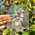 Rainbow Making Suncatcher Window Decal Pink Princess - Adult & Kids T-Shirts, Sweatshirts & Hoodies apparel design preview 1