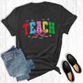 Retro Coquette Teacher Graphic - Adult & Kids T-Shirts, Sweatshirts & Hoodies apparel design preview 1