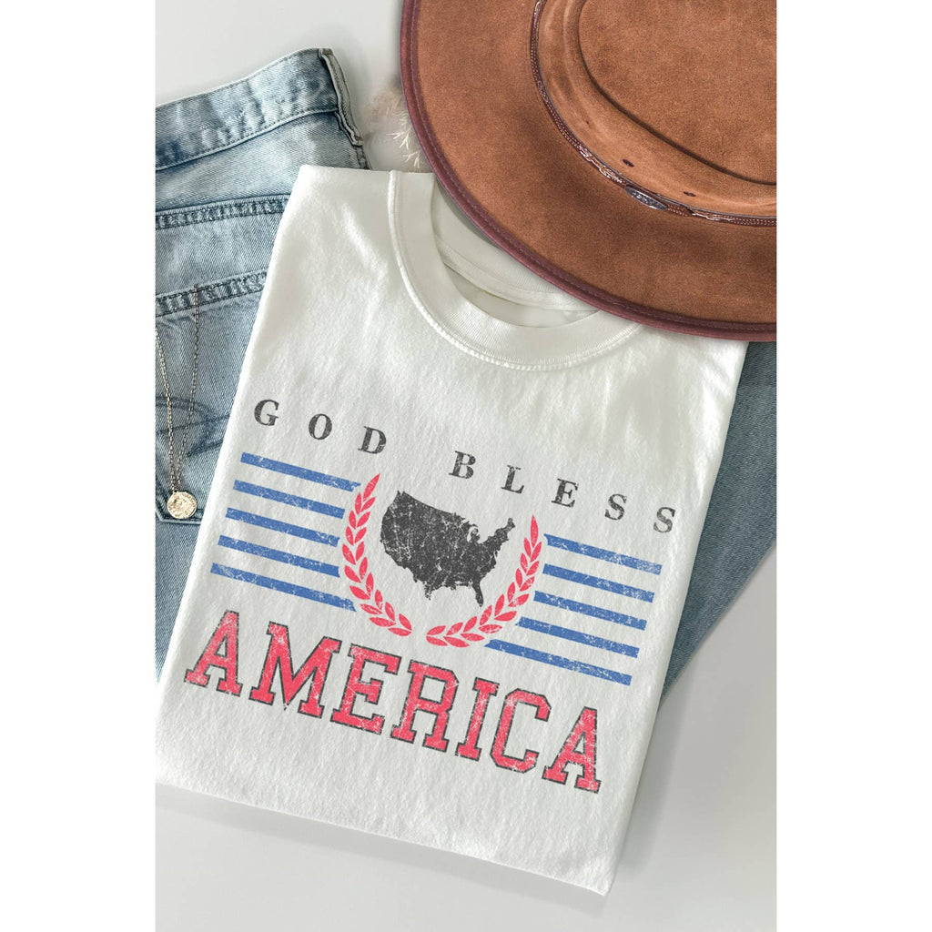 God Bless America - Adult & Kids T-Shirts, Sweatshirts & Hoodies apparel design preview 1