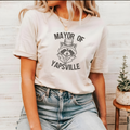Mayor of Yapsville Grapic Funny Raccoon Western - Adult & Kids T-Shirts, Sweatshirts & Hoodies apparel design preview 1