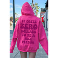It Costs Zero Vintage Graphic - Adult & Kids T-Shirts, Sweatshirts & Hoodies apparel design preview 1