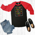 Dasher Dancer Prancer Wine Raglan - Adult & Kids T-Shirts, Sweatshirts & Hoodies apparel design preview 1