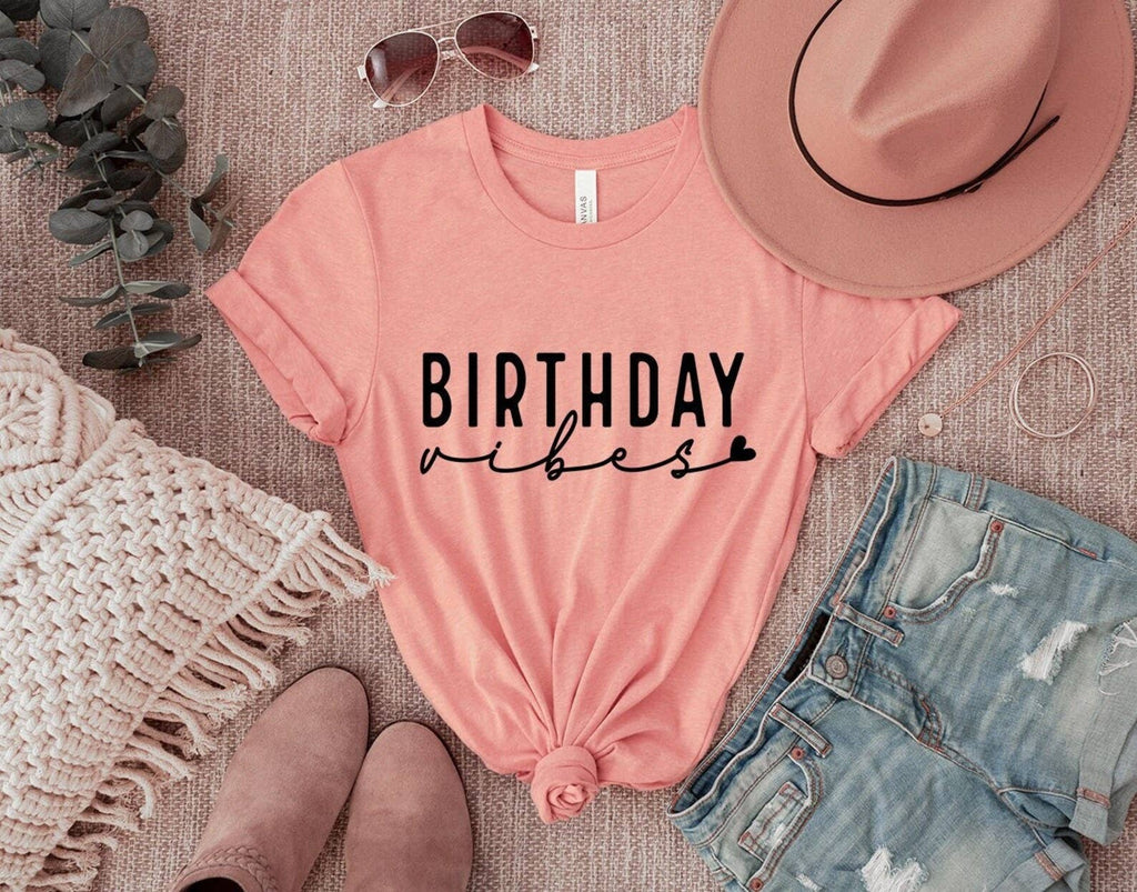 Birthday Vibes - Adult & Kids T-Shirts, Sweatshirts & Hoodies apparel design preview 1
