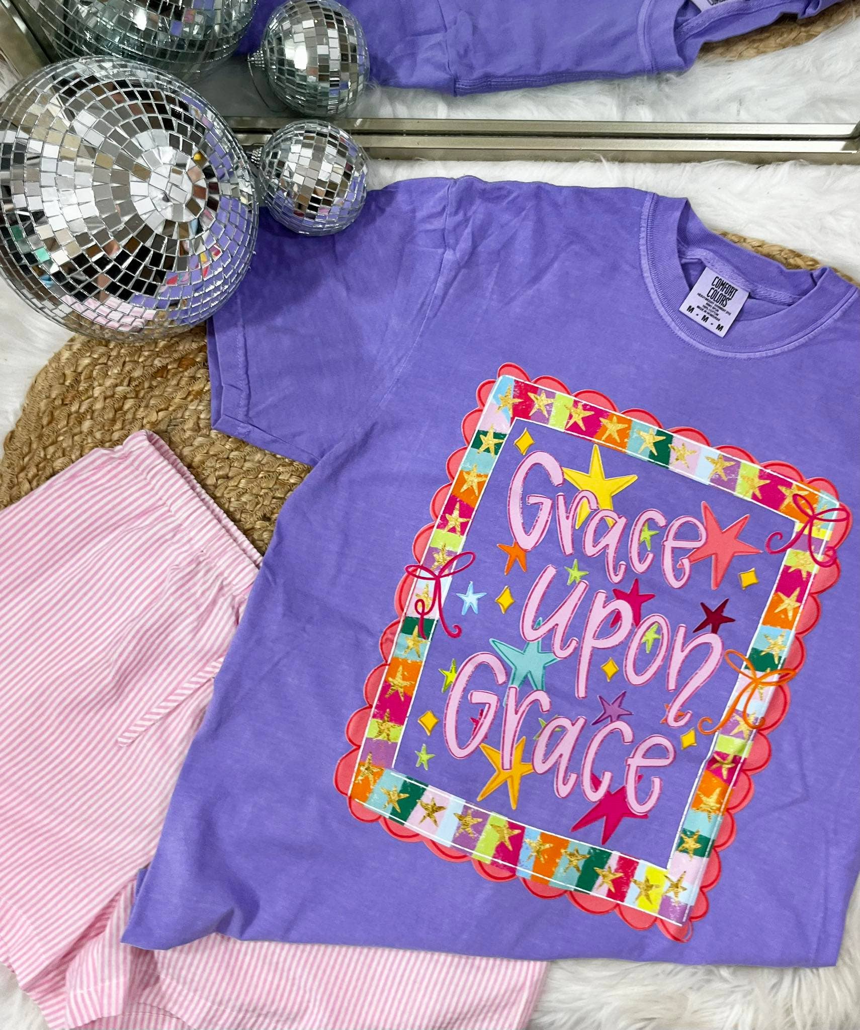 Grace Upon Frame Dtf - Adult & Kids T-Shirts, Sweatshirts & Hoodies apparel design preview 1
