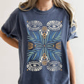 Boho Folk Art Vintage Mystical Floral - Adult & Kids T-Shirts, Sweatshirts & Hoodies apparel design preview 1