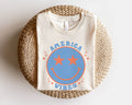 America Vibes Happy Face - Adult & Kids T-Shirts, Sweatshirts & Hoodies apparel design preview 1