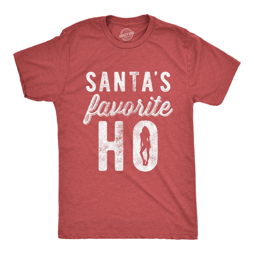 Santa's Favorite Ho Men's - Adult & Kids T-Shirts, Sweatshirts & Hoodies apparel design preview 1