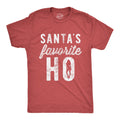 Santa's Favorite Ho Men's - Adult & Kids T-Shirts, Sweatshirts & Hoodies apparel design preview 1