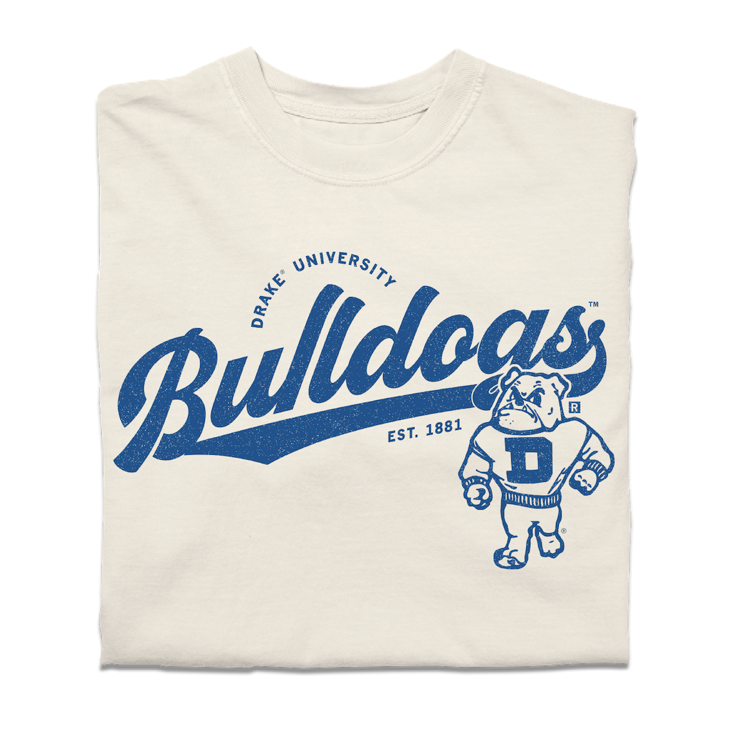 Bulldogs Script Logo Heavyweight - Adult & Kids T-Shirts, Sweatshirts & Hoodies apparel design preview 1